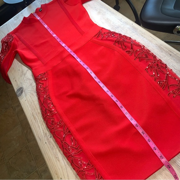 NWOT Venus Sequin Detail Midi Dress - Picture 8 of 15